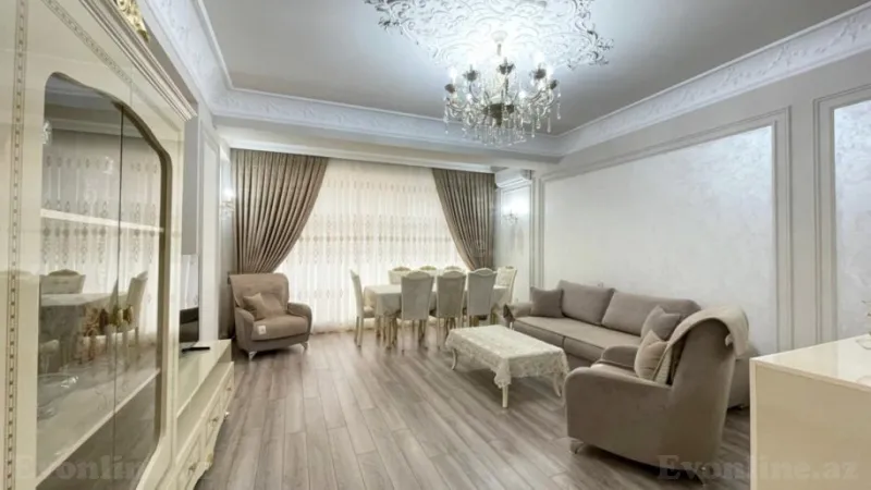 Satılır 3 otaqlı Mənzil Yeni tikili 120 m² Yeni Yasamal - şəkil 3