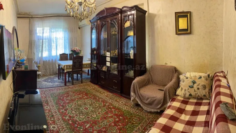Satılır 4 otaqlı Mənzil Köhnə tikili 95 m² Həzi Aslanov