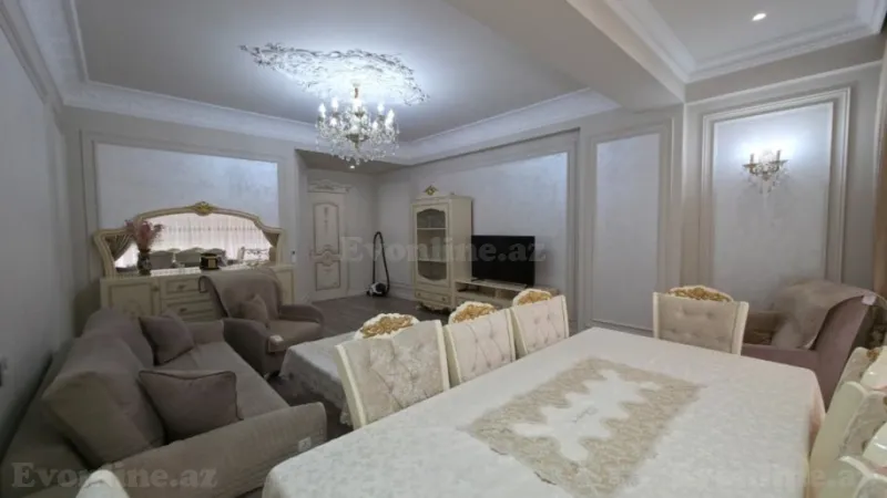 Satılır 3 otaqlı Mənzil Yeni tikili 120 m² İnşaatçılar m. - şəkil 4