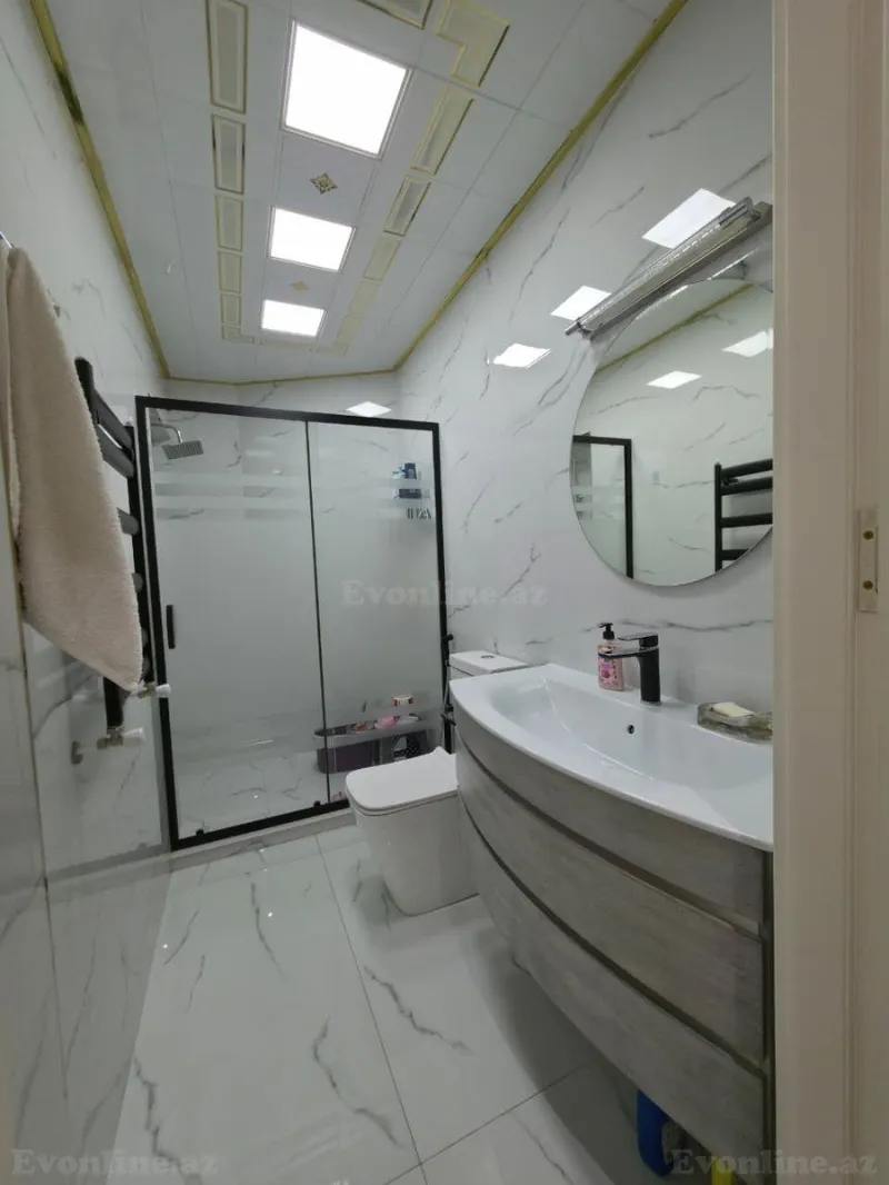 Satılır 3 otaqlı Mənzil Yeni tikili 120 m² İnşaatçılar m. - şəkil 12