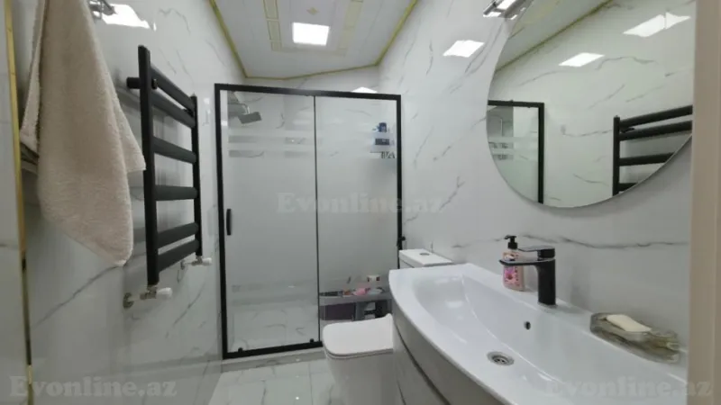 Satılır 3 otaqlı Mənzil Yeni tikili 120 m² İnşaatçılar m. - şəkil 24