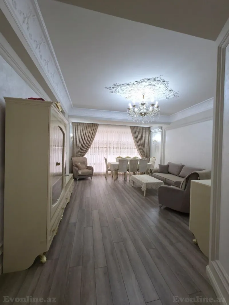 Satılır 3 otaqlı Mənzil Yeni tikili 120 m² İnşaatçılar m. - şəkil 28