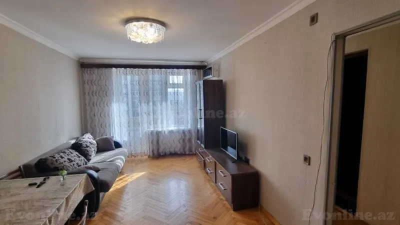 Kirayə verilir 2 otaqlı Mənzil Köhnə tikili 45 m² Həzi Aslanov - şəkil 2