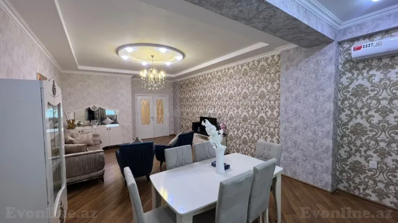 Satılır 3 otaqlı Mənzil Yeni tikili 128 m² Gənclik m. - şəkil 2