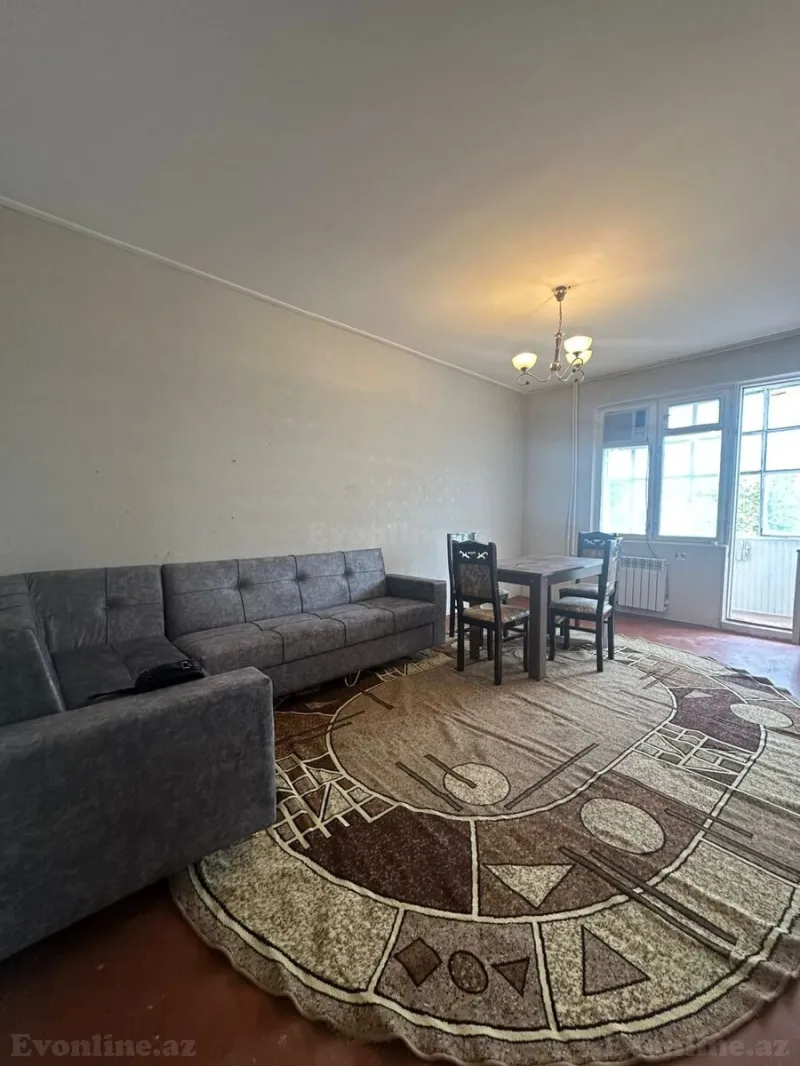 2 otaqlı Mənzil 50 m² 7-ci mikrorayon Kirayə verilir
