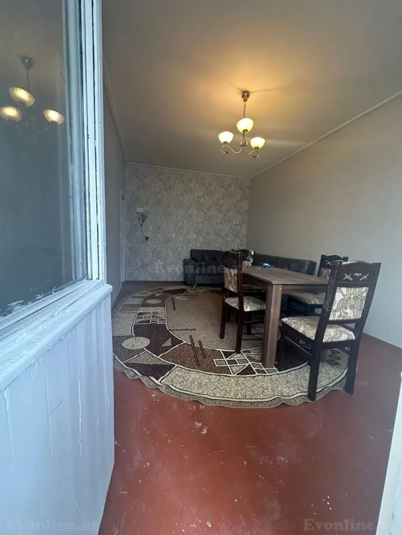 Kirayə verilir 2 otaqlı Mənzil Köhnə tikili 50 m² 7-ci mikrorayon - şəkil 2