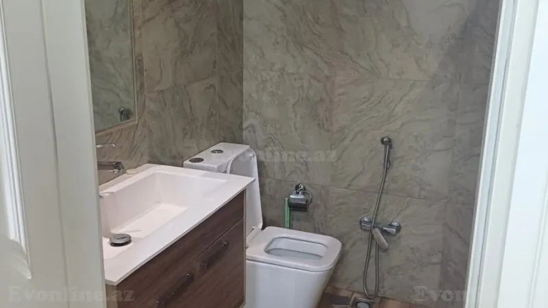 Kirayə verilir 3 otaqlı Mənzil Yeni tikili 145 m² Nəsimi r. - şəkil 14