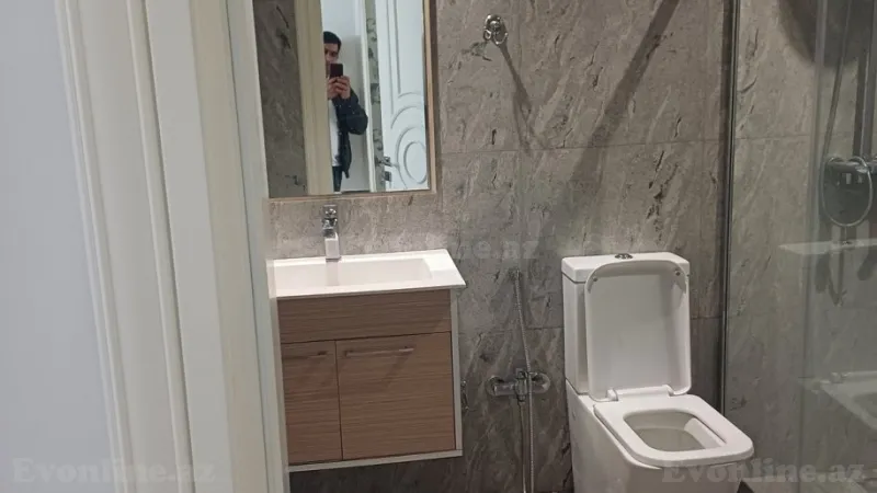 Kirayə verilir 3 otaqlı Mənzil Yeni tikili 145 m² Nəsimi r. - şəkil 18