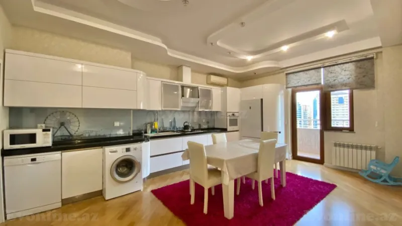 Kirayə verilir 3 otaqlı Mənzil Yeni tikili 145 m² Xətai m. - şəkil 11