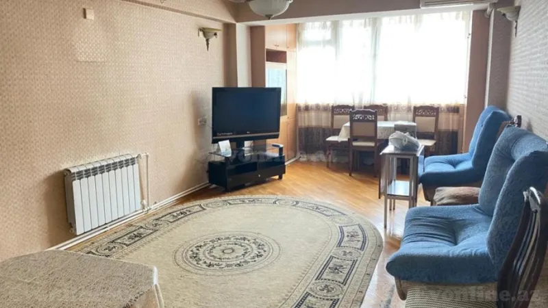 2 otaqlı Mənzil 45 m² İnşaatçılar m. Kirayə verilir