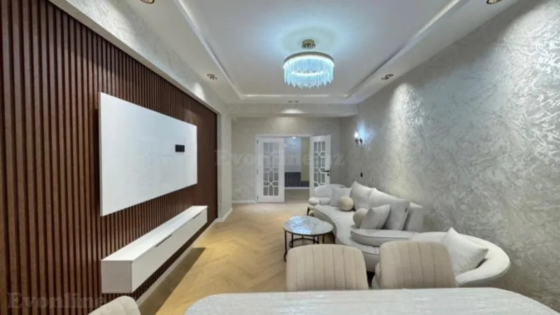 Satılır 2 otaqlı Mənzil Yeni tikili 90 m² Həzi Aslanov m. - şəkil 2