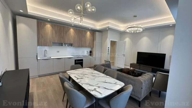 Kirayə verilir 3 otaqlı Mənzil Yeni tikili 111 m² Xətai r. - şəkil 4