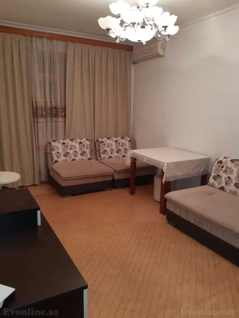 Kirayə verilir 2 otaqlı Mənzil Köhnə tikili 50 m² 9-cu mikrorayon - şəkil 2