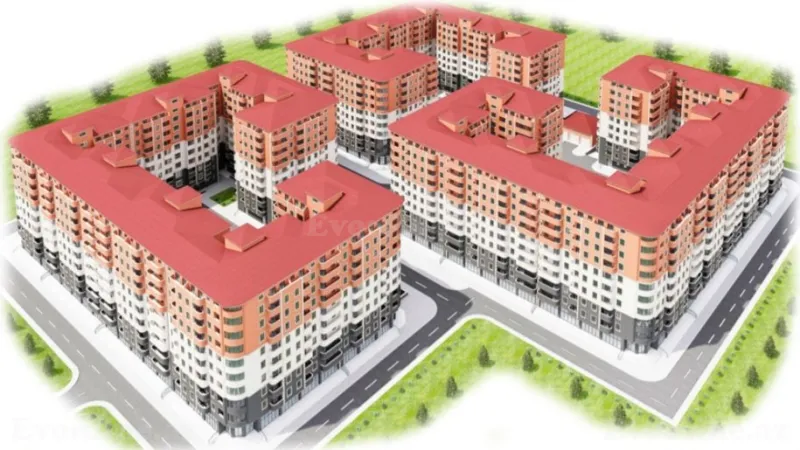Satılır 3 otaqlı Mənzil Yeni tikili 61 m² Saray - şəkil 2