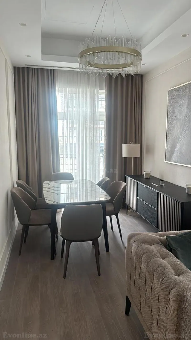 Kirayə verilir 3 otaqlı Mənzil Yeni tikili 105 m² Xətai r. - şəkil 2