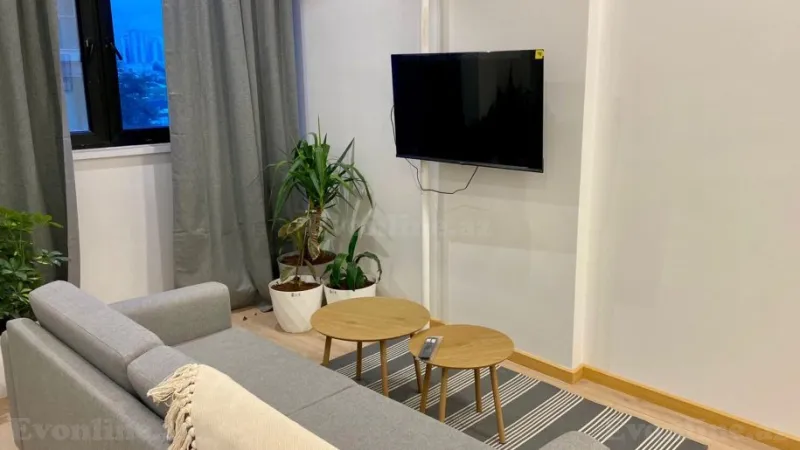 Kirayə verilir 2 otaqlı Mənzil Yeni tikili 80 m² İçərişəhər m. - şəkil 6