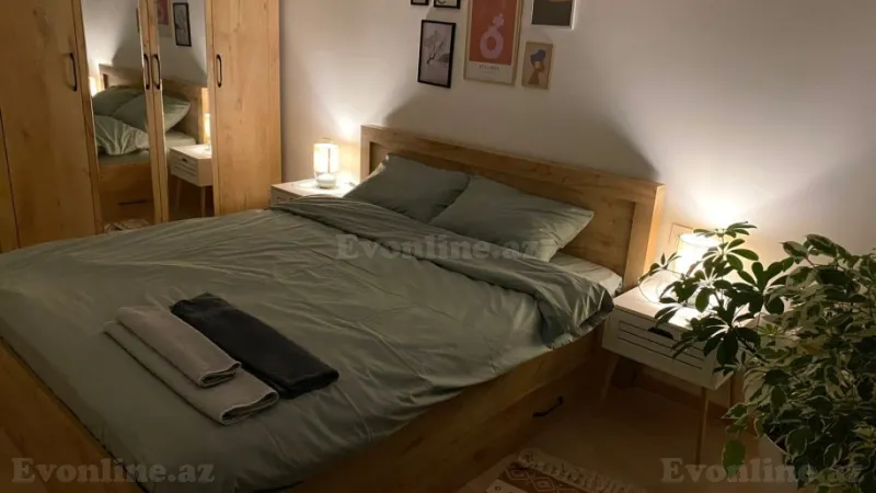 Kirayə verilir 2 otaqlı Mənzil Yeni tikili 80 m² İçərişəhər m. - şəkil 7