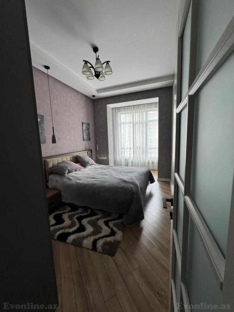 Kirayə verilir 2 otaqlı Mənzil Yeni tikili 60 m² İnşaatçılar m. - şəkil 3