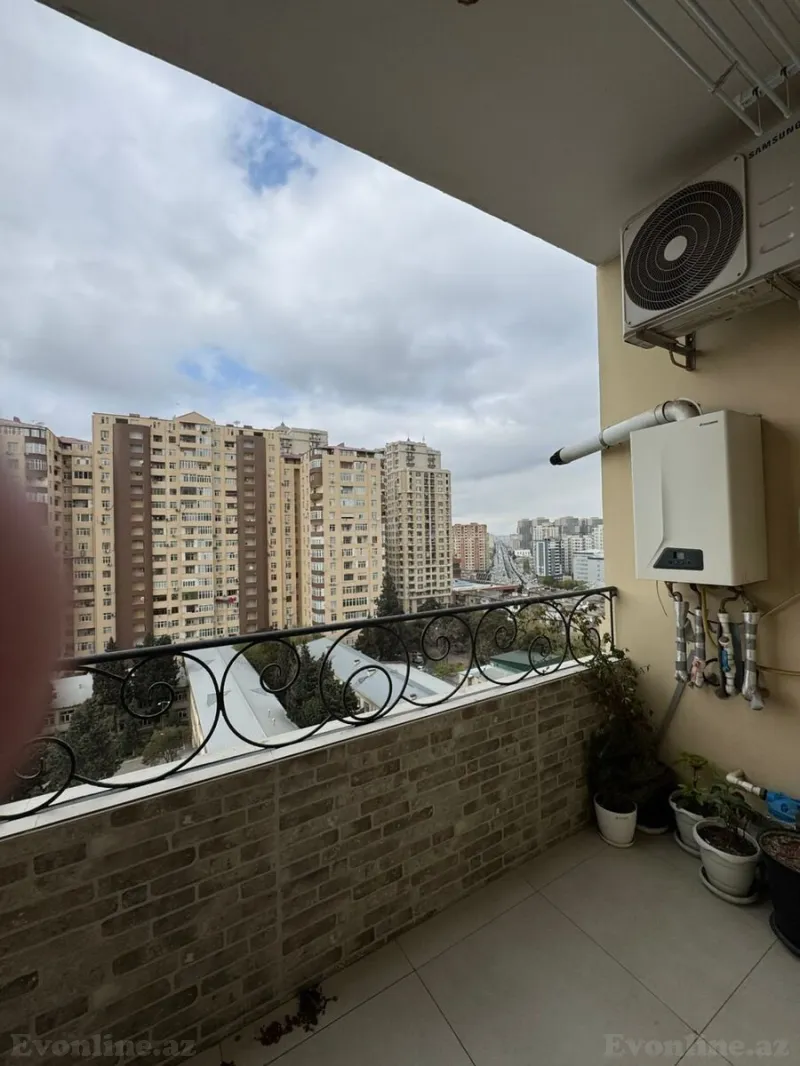 Kirayə verilir 2 otaqlı Mənzil Yeni tikili 55 m² İnşaatçılar m. - şəkil 2