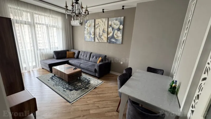 Kirayə verilir 2 otaqlı Mənzil Yeni tikili 55 m² İnşaatçılar m. - şəkil 4