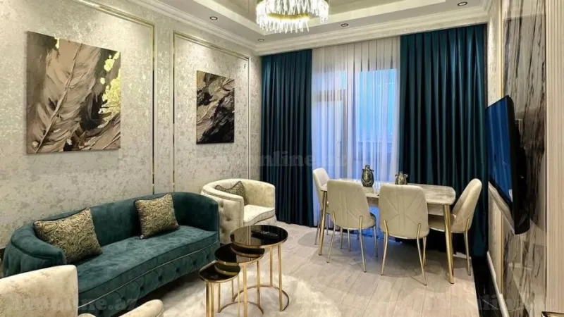 2 otaqlı Mənzil 60 m² 9-cu mikrorayon Satılır