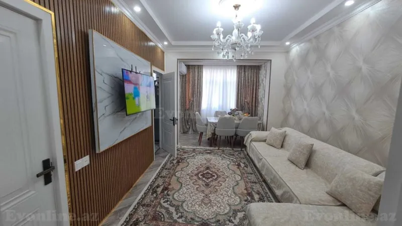 2 otaqlı Mənzil 58 m² 5-ci mikrorayon Kirayə verilir