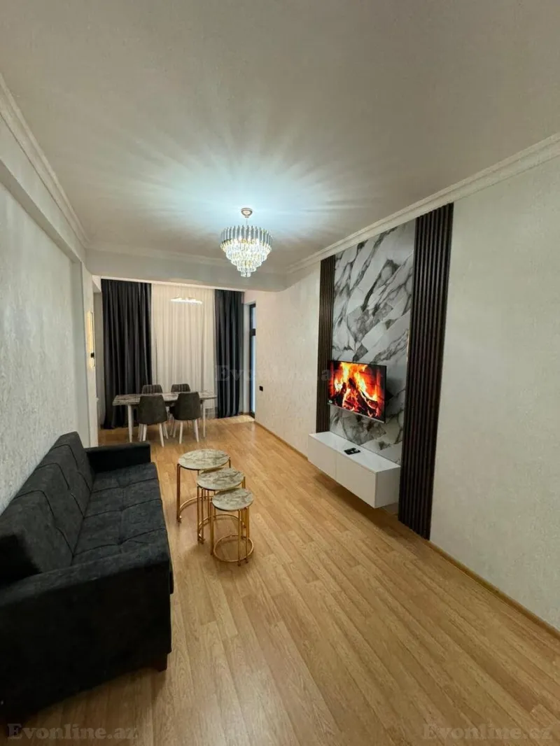 Kirayə verilir 2 otaqlı Mənzil Yeni tikili 60 m² Nəriman Nərimanov m. - şəkil 2