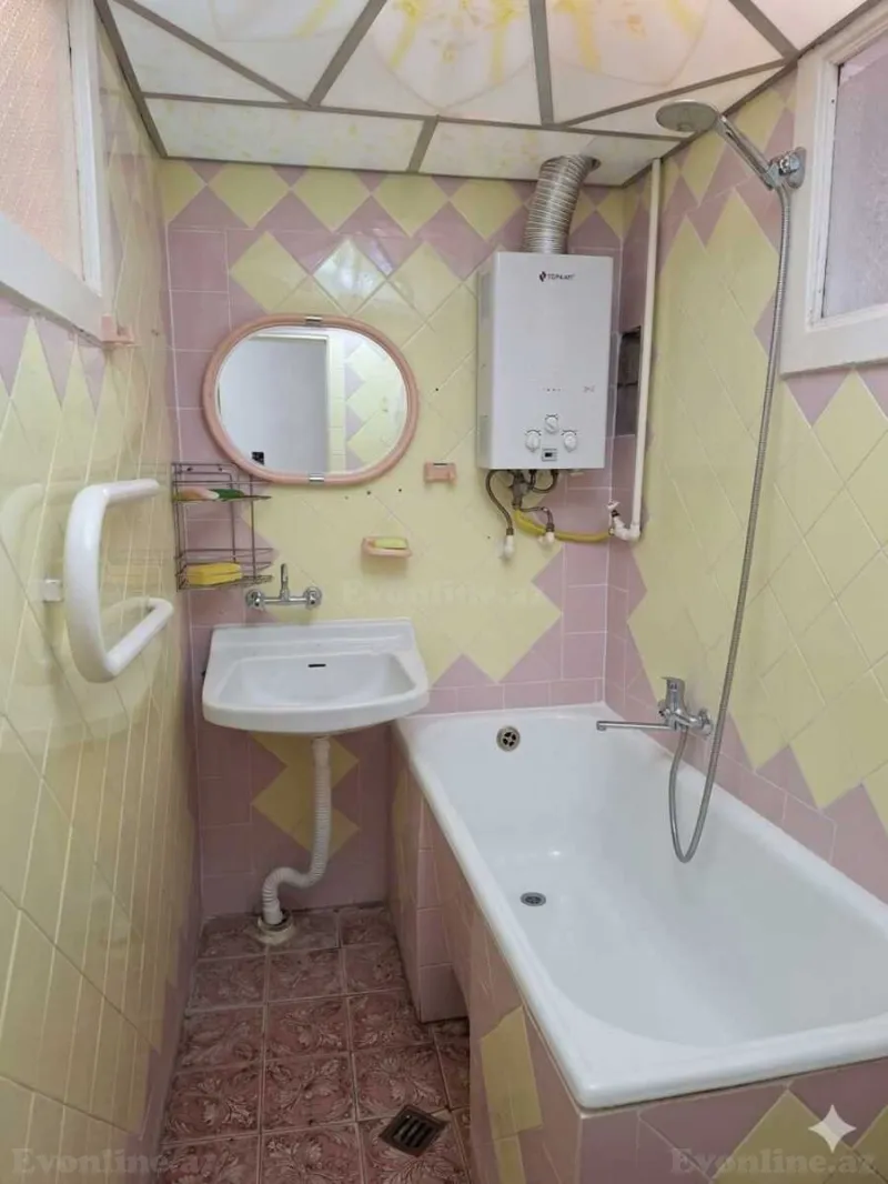 Kirayə verilir 2 otaqlı Mənzil Köhnə tikili 60 m² 9-cu mikrorayon - şəkil 5