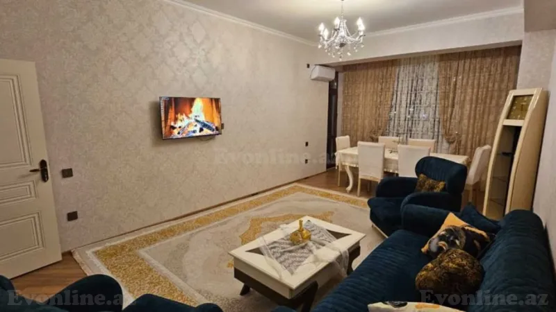 Kirayə verilir 3 otaqlı Mənzil Yeni tikili 130 m² Səbail r. - şəkil 5