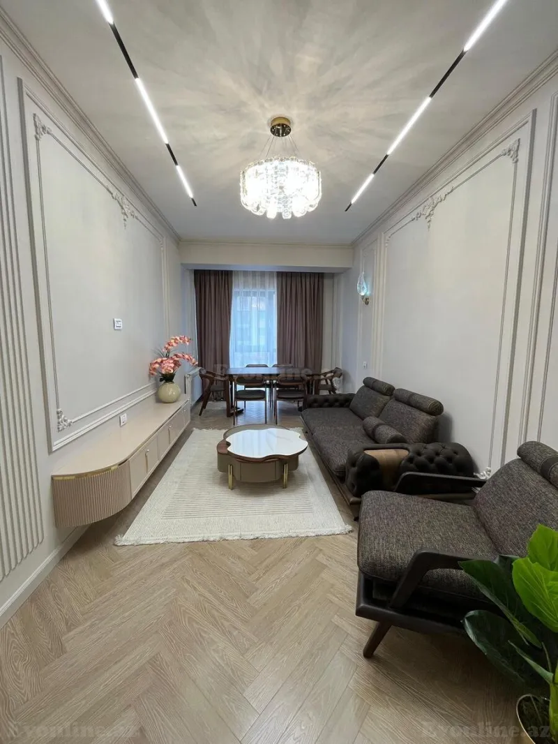 Kirayə verilir 2 otaqlı Mənzil Yeni tikili 60 m² Nizami m. - şəkil 3