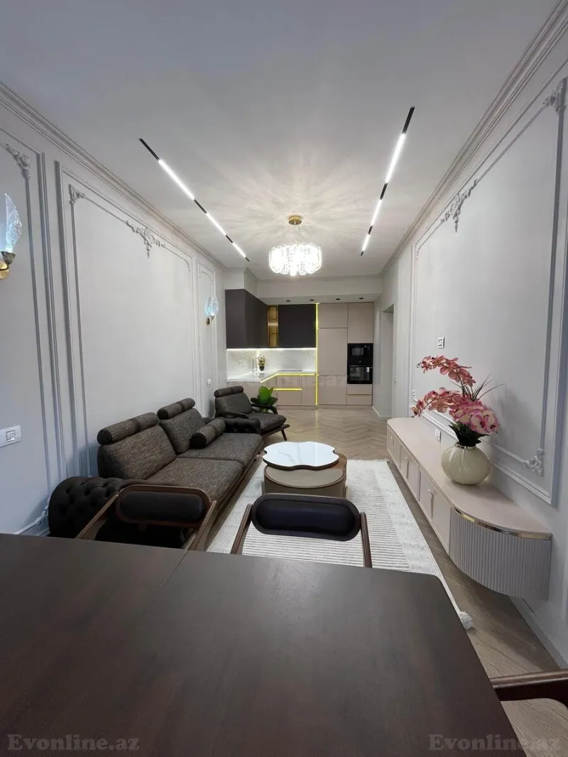 Kirayə verilir 2 otaqlı Mənzil Yeni tikili 60 m² Nizami m. - şəkil 5