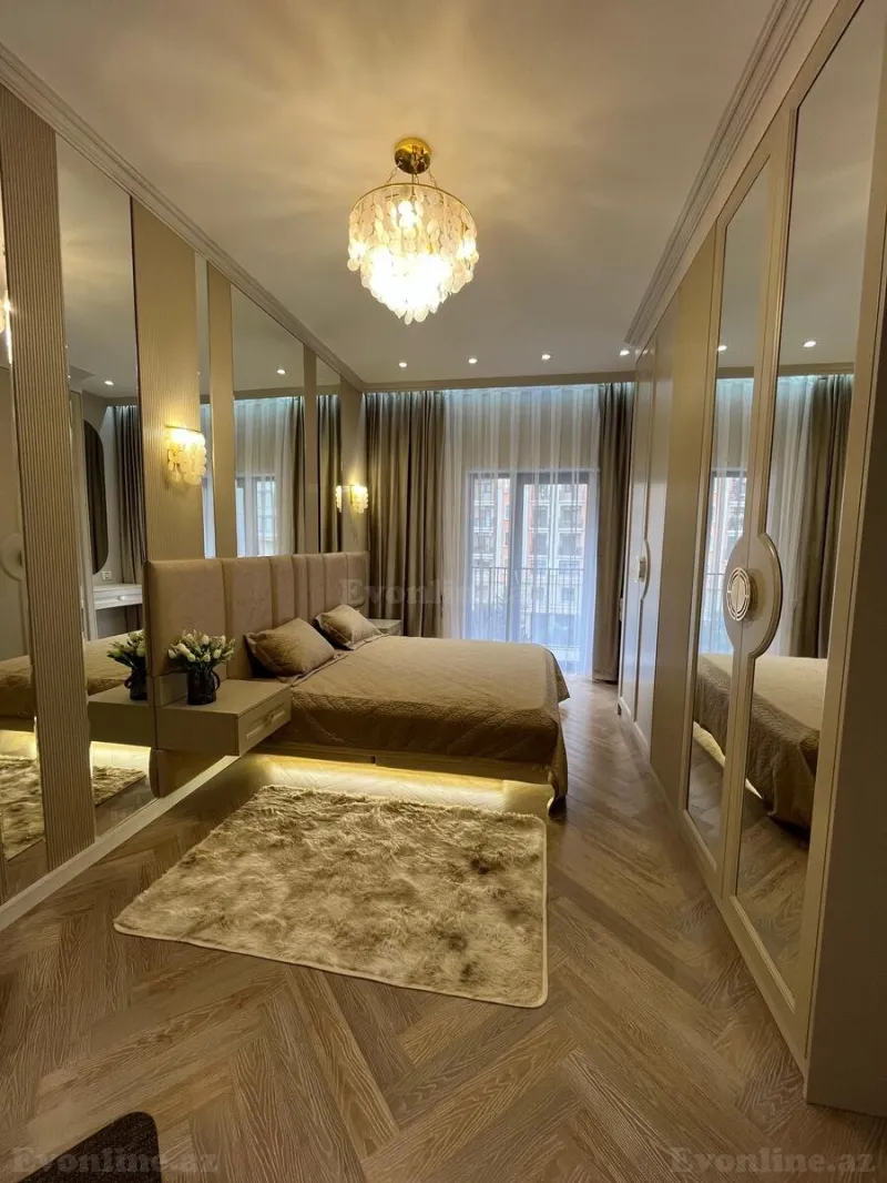 Kirayə verilir 2 otaqlı Mənzil Yeni tikili 60 m² Nizami m. - şəkil 9