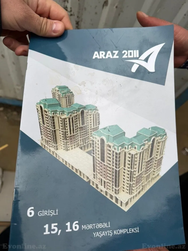 Satılır 4 otaqlı Mənzil Yeni tikili 166 m² Nəriman Nərimanov m. - şəkil 2