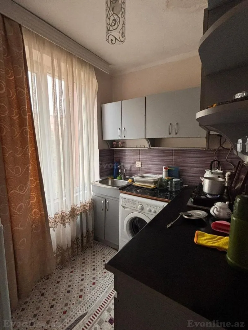 Satılır 1 otaqlı Mənzil Köhnə tikili 35 m² Qara Qarayev m. - şəkil 4