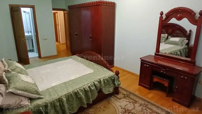 Kirayə verilir 3 otaqlı Mənzil Yeni tikili 140 m² Nizami m. - şəkil 8