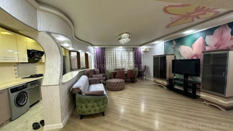 Satılır 3 otaqlı Mənzil Yeni tikili 130 m² Nəriman Nərimanov m. - şəkil 5