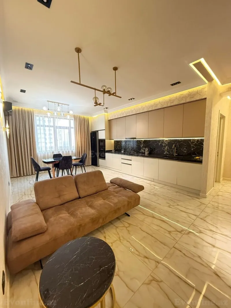 Kirayə verilir 2 otaqlı Mənzil Yeni tikili 75 m² Elmlər Akademiyası m. - şəkil 3