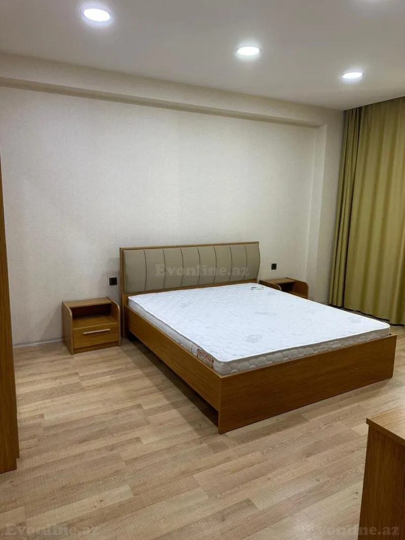 Kirayə verilir 3 otaqlı Mənzil Yeni tikili 110 m² Nərimanov r. - şəkil 3