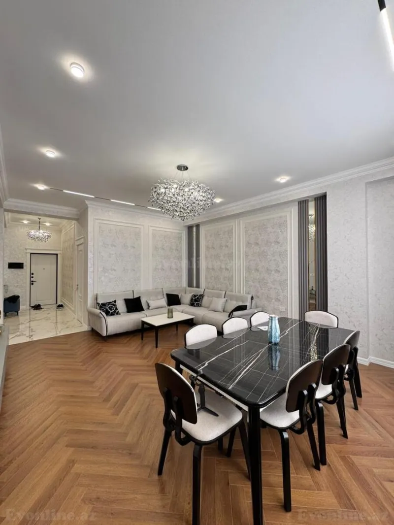 Satılır 3 otaqlı Mənzil Yeni tikili 130 m² Nəriman Nərimanov m. - şəkil 3