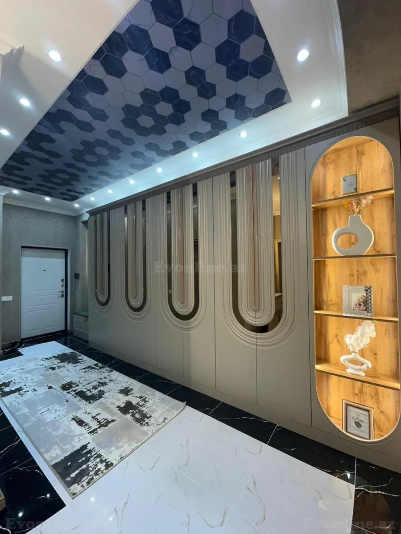 Satılır 3 otaqlı Mənzil Yeni tikili 128 m² Qara Qarayev m. - şəkil 2