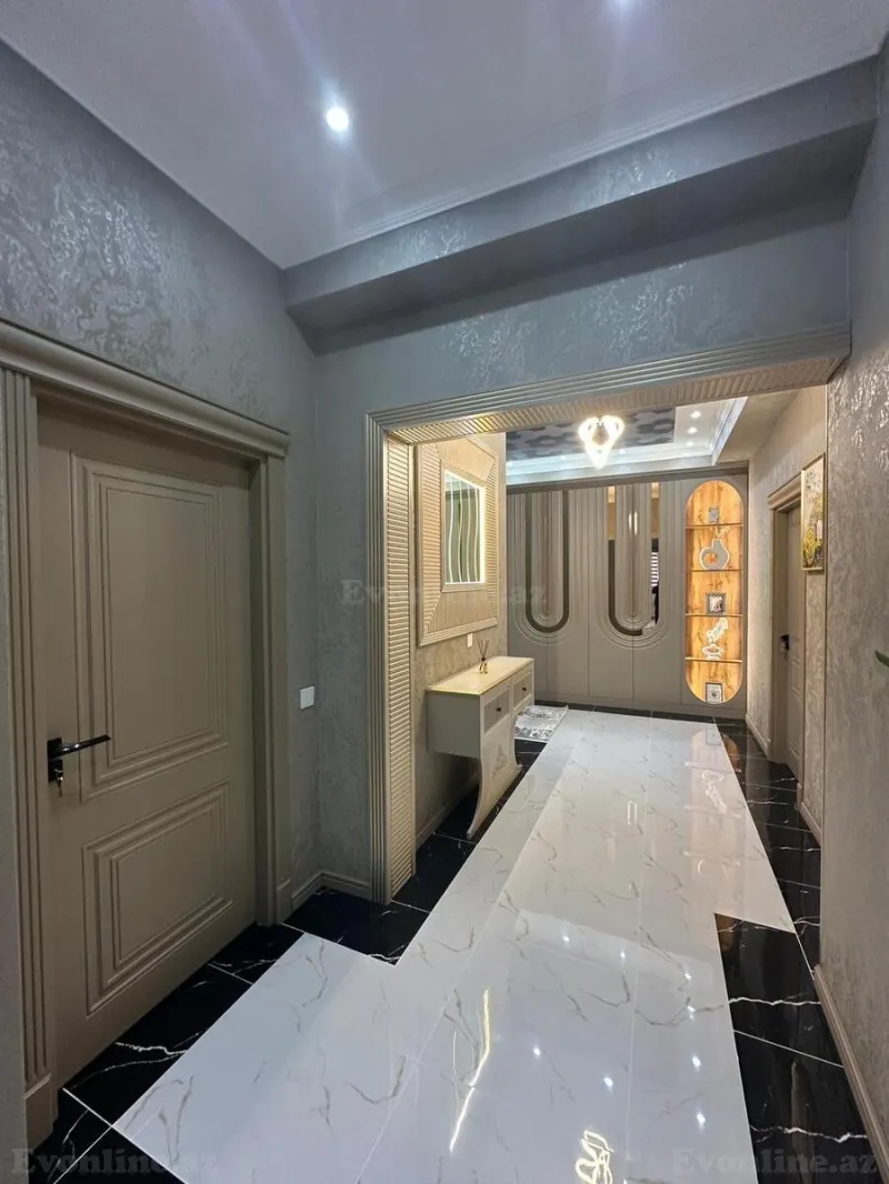 Satılır 3 otaqlı Mənzil Yeni tikili 128 m² Qara Qarayev m. - şəkil 6