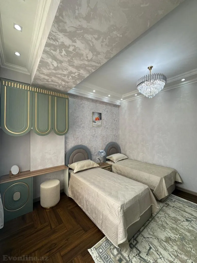 Satılır 3 otaqlı Mənzil Yeni tikili 128 m² Qara Qarayev m. - şəkil 11