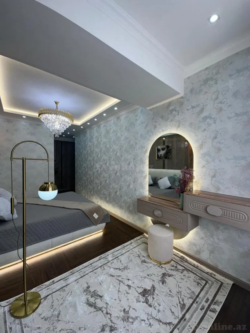 Satılır 3 otaqlı Mənzil Yeni tikili 128 m² Qara Qarayev m. - şəkil 17