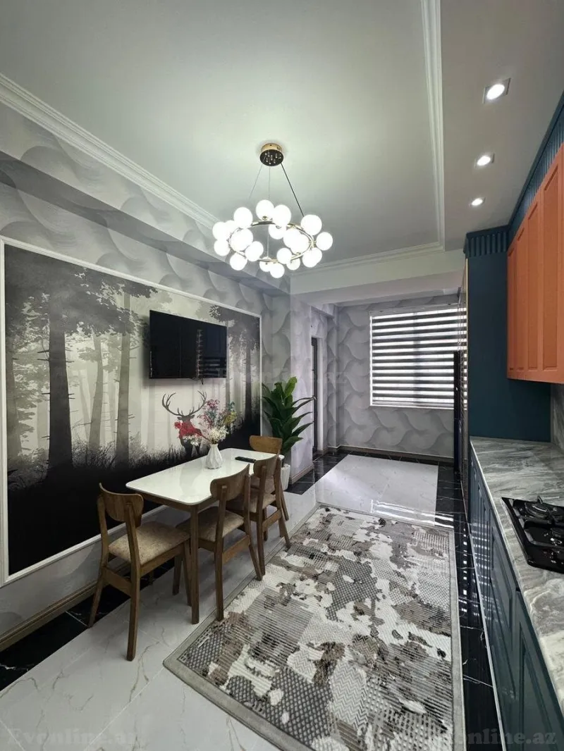 Satılır 3 otaqlı Mənzil Yeni tikili 128 m² Qara Qarayev m. - şəkil 19