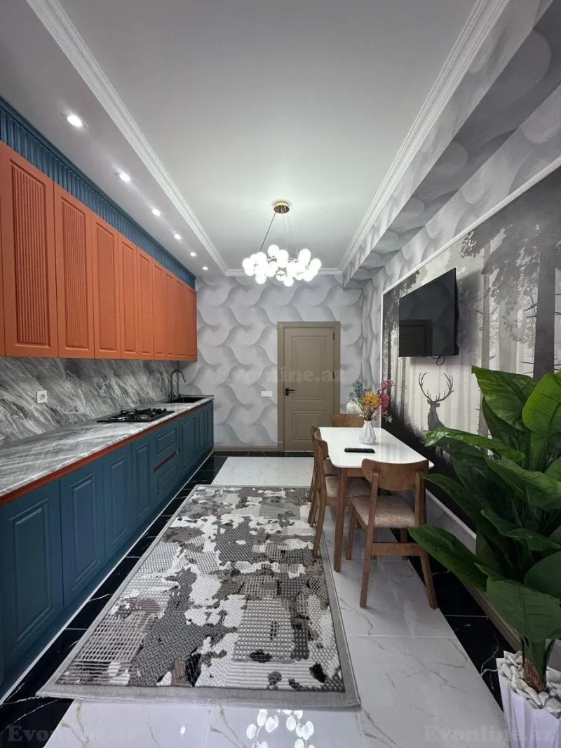 Satılır 3 otaqlı Mənzil Yeni tikili 128 m² Qara Qarayev m. - şəkil 21