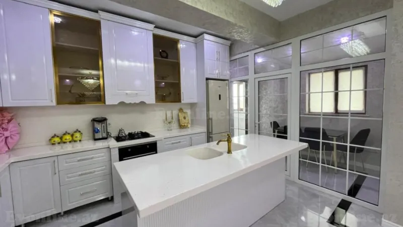 Satılır 4 otaqlı Mənzil Yeni tikili 176 m² İnşaatçılar m. - şəkil 4