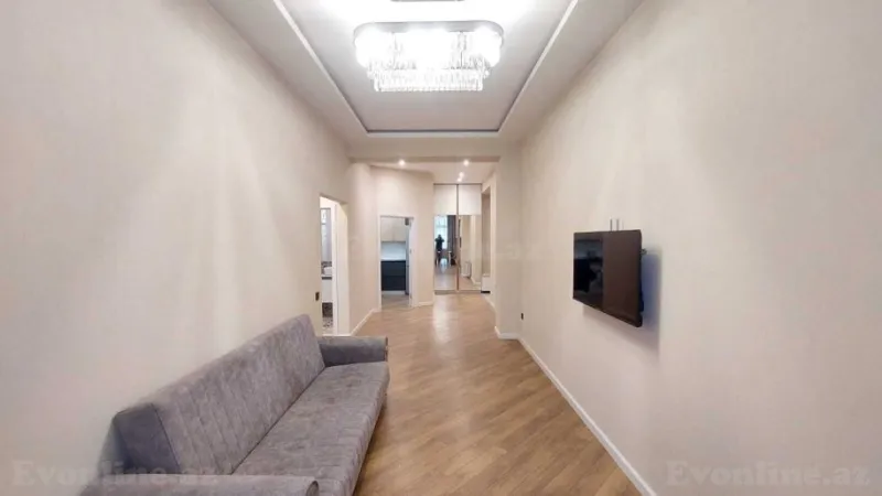 Satılır 2 otaqlı Mənzil Yeni tikili 74 m² Nəsimi r. - şəkil 3