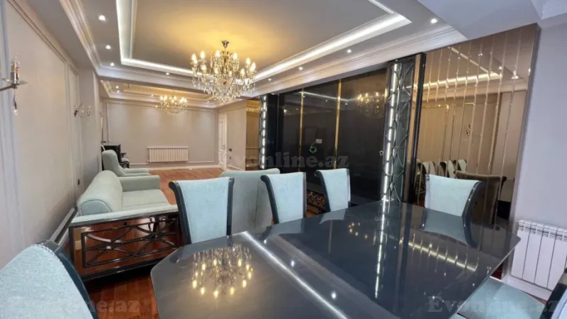 Satılır 4 otaqlı Mənzil Yeni tikili 164 m² Nəriman Nərimanov m. - şəkil 2