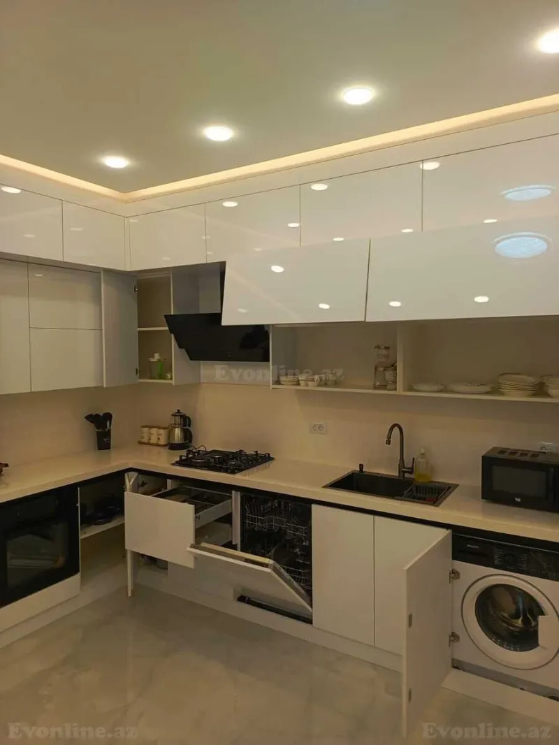 Kirayə verilir 3 otaqlı Mənzil Yeni tikili 120 m² Nizami m. - şəkil 14