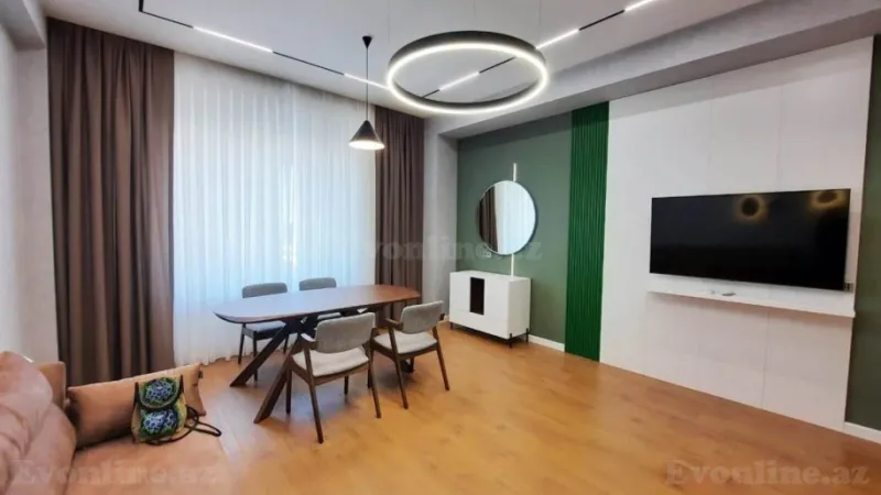 Kirayə verilir 3 otaqlı Mənzil Yeni tikili 110 m² Xətai r. - şəkil 2